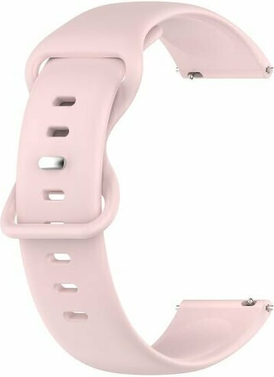 By Qubix - 20mm - Solid color sportband - Roze - Geschikt voor Huawei watch GT 2 (42mm) - Huawei watch GT 3 (42mm) - Huawei watch GT 3 Pro (43mm)