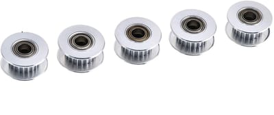 Dailygoods- Idler Katrol 20 Tanden - 3D Printer Accessoires - Aluminiumlegering - H-type Synchrone Katrol - Duurzaam - 7mm Tandbreedte
