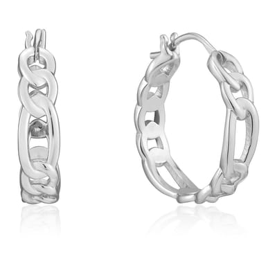 Ania Haie Chain Reaction AH E021.04H Dames Oorringen 2,5 cm