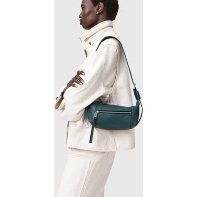 AllSaints Vega Mini Shoulder Emerald Green Taglia: OS | Borse a tracolla Outlet | Donna | Verde