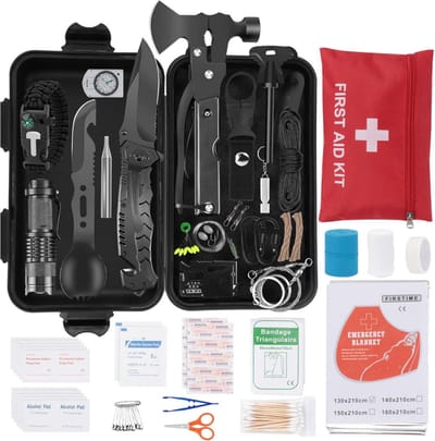 GTB® Noodpakket voor Thuis Overheid - Noodpakket voor Thuis - Overlevingspakket - Compleet pakket - 70 Elementen