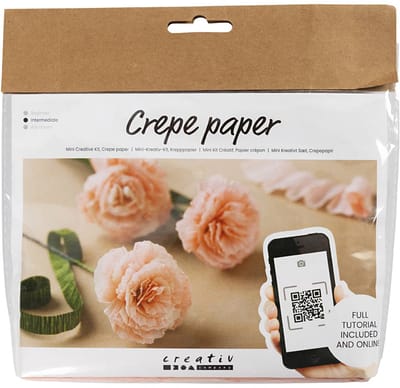 Creativ Company - Mini Craft Set Crepe Paper Carnations