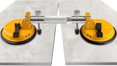 Naadgereedschap Set - Tegelzetter Tool - Nauwkeurig Plaatsen - Versterkte Zuigkracht - 47 cm Lengte - Zwart