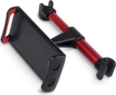 Universele houder - Hoofdsteunhouder Auto Geschikt voor: Smartphone / Tablet/ iPad/ Samsung Galaxy Tab etc. met 4,7-10,5 inch - Hoofdsteun Houder - rood