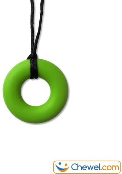 Bijtketting Basic Ring | Subtiel | Limegroen | Chewel ®
