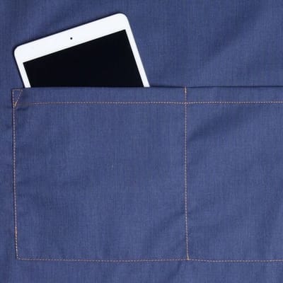 (6 stuks) KARLOWSKY Slabbenschort Denim X-Style - Vintage Blauw Blauw