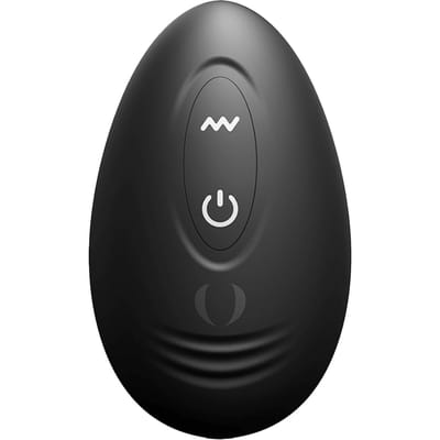 Dorcel - Vibrerende Geisha Infinite Buttplug met Bewegende Metalen Kogel - Zwart - Met Afstandsbediening M