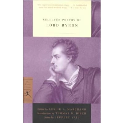 Selected Poetry Of Lord Byron - Byron, Lord George G.
