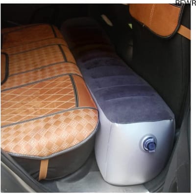 RFWR® Opblaasbaar Voetkussen voor Auto en SUV - Comfortabel Luchtbed voor Reisgenoten