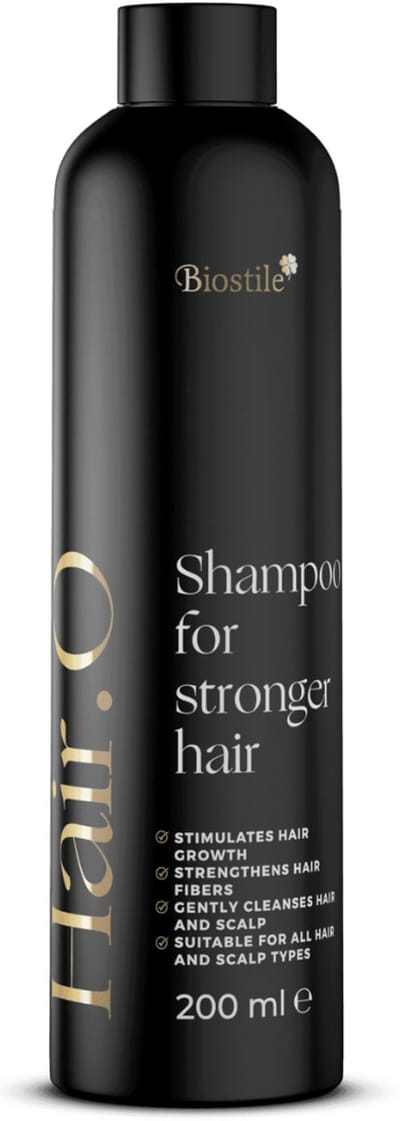 Biostile – Hair.o Shampoo 200ml – Versterkt de Haarwortels - bevordert de Haargroei – 200 ml