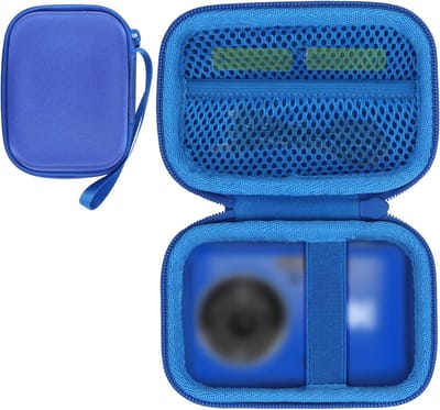 Duurzame Hard Case voor Compacte Camera's, Geschikt voor PIXPRO FZ55/FZ45, Blauw, Bescherming en Opberging