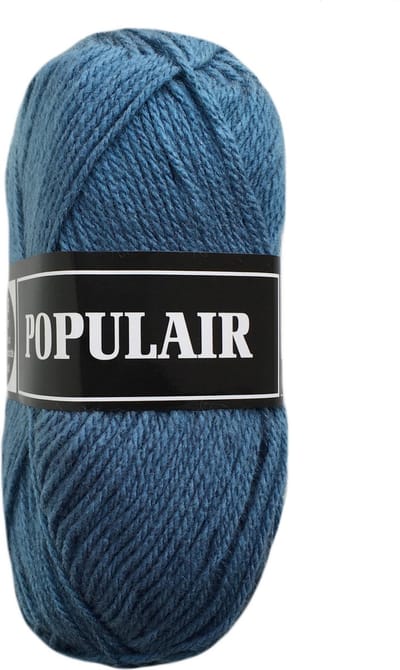 Beijer BV Populair acryl garen - petrol blauw (31) - naald 3,5 a 4 - 1 bol