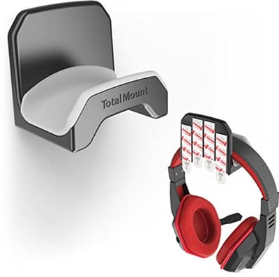 Gaming Headset Hanger met Verwijderbare Plakstrips - Eenvoudig en Beschadigingsvrij Monteren