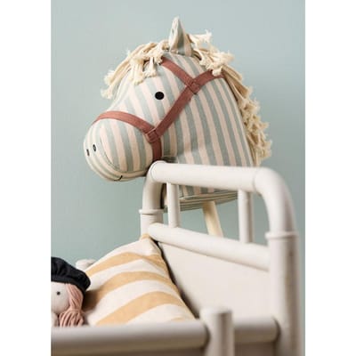 Kids Concept stokpaard Sam blauw 2 jr+