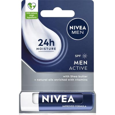 363028 Baume à lèvres Nivea Men Active Care 4.8