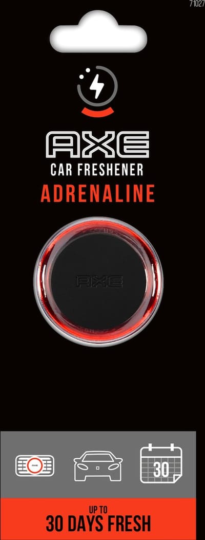 AXE Luchtverfrisser Mini Vent Adrenaline - Mini Vent Luchterverfrisser - Luchtverfrisser Auto