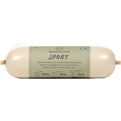 12x650g Magnusson Sport natvoer voor honden