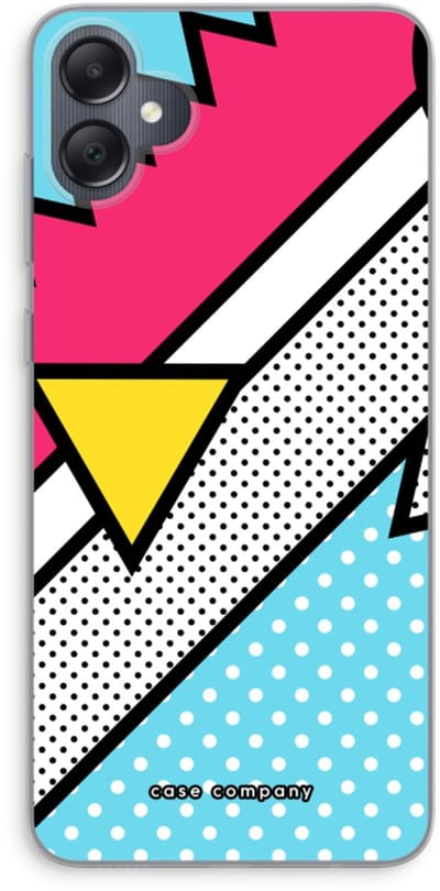 Case Company® - Hoesje geschikt voor Samsung Galaxy A05 hoesje - Pop Art #3 - Soft Cover Telefoonhoesje - Bescherming aan alle Kanten en Schermrand