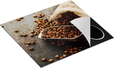 Chefcare Inductie Beschermer Zak Koffiebonen - 60x50 cm - Afdekplaat Inductie - Kookplaat Beschermer - Inductie Mat