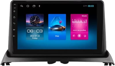 Autoradio met bluetooth - Carplay - Voor Renault Clio 2 (2000-2012) - Geschikt voor Apple en Android - Stereo - Navigatie - Navigatiesysteem auto - 1GB 16GB