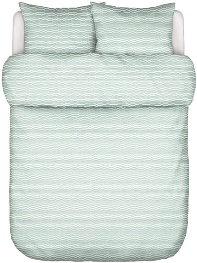 Marc O'Polo Harpa Dekbedovertrek Blue haze - Tweepersoons – 200x200/220 cm