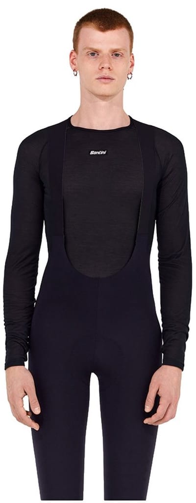 Santini Dry Lange Mouwen Basislaag Zwart XS Man