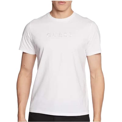 Guess Heren T-shirt Origineel Vorderseitenlogo