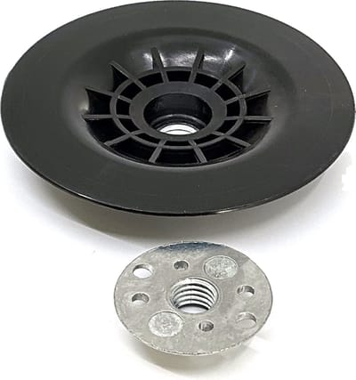 STANLEY steunschijf voor haakse slijper - Ø 115 mm - 22.2 mm - M14 - Nylon