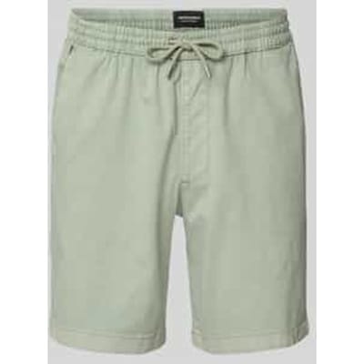 Jack & Jones Heren Short JPSTGORDON FUSION SWEAT SHORTS comfort/relaxed Groen M Volwassenen