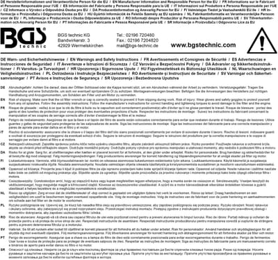 BGS lege koffer voor artikel 1039 - 1039-LEER