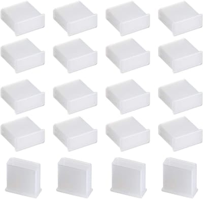 20 Stuks USB Male Cap Port Covers - Anti-Stof Silicone Bescherming voor Laptop, Plug Stopper en Poortdeksel