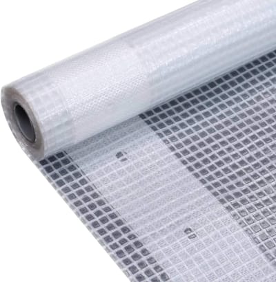 Dekzeil voor buiten - Afdekzeil waterdicht - Bescherming tegen weer - Scheurbestendig UV-bestendig - 4 x 15 meter - Wit