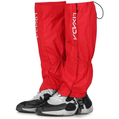 Lixada 1 paar beenkappen Outdoor ritssluiting Slijtvaste stoffen beenkappen Legging Cover voor fietsen, snowboarden, wandelen