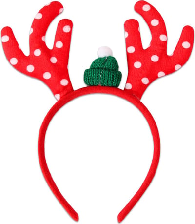 Kerst diadeem Rendier Diadeem Kerstdiadeem Kersthaarband Voor Kinderen Voor Vrouwen En Volwassenen – 1 Stuk