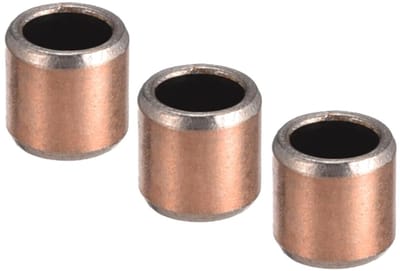 Set van 3 sleeve bushings - Olievrije geleidebussen voor machines met 4mm gatdiameter, 6mm buitendiameter en 6mm lengte