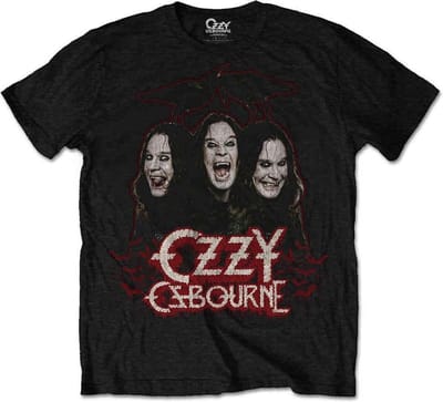 Ozzy Osbourne - Crows & Bars Heren T-shirt - S - Zwart