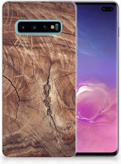 Samsung Galaxy S10 Plus Bumper Hoesje Tree Trunk