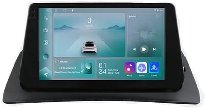 Autoradio met bluetooth - Carplay - Voor Renault Kangoo (2009-2018) - Geschikt voor Apple en Android - Stereo - Navigatie - Navigatiesysteem auto - 1GB 32GB