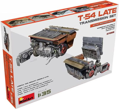 Modelbouw Set: T-54 Late Transmissie Onderdelen Schaal 1/35