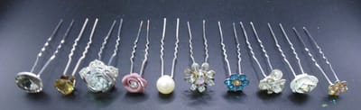 Haarpinnen diverse varianten set van 10 stuks. #1
