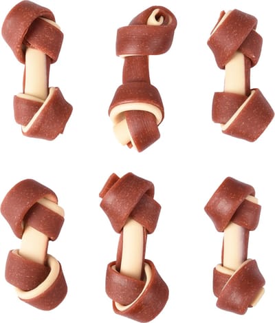 Flamingo - Hondensnack Duetto Kip en Kaas Small - 90 gr - 6 stuks x 6 cm