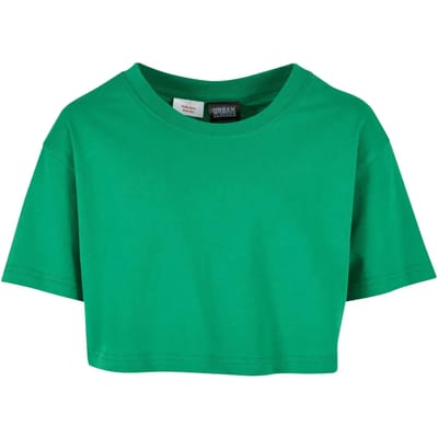 Urban Classics - Short Kimono Kinder Crop top - Kids 110/116 - Groen