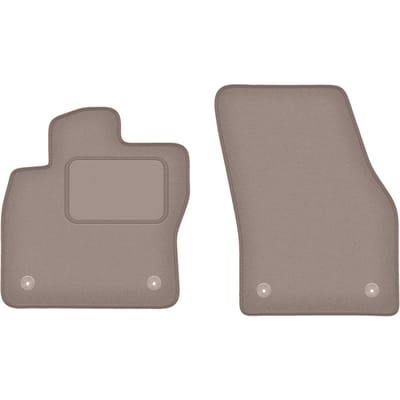 Beige voormatten voor: Seat Tarraco 7-zits (2018-)
