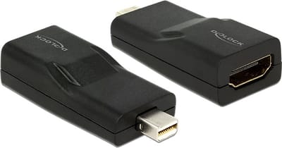 DeLOCK premium Mini DisplayPort naar HDMI adapter - DP 1.2 / HDMI 1.4 (4K 30Hz) / metaal