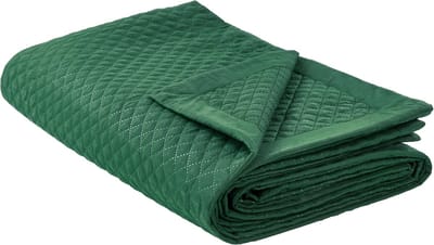 NAPE - Bedsprei - Donkergroen - 200 x 220 cm - Polyester