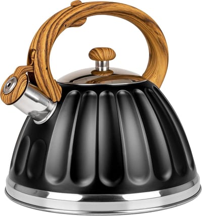 Fluitketel Inductie - Waterketel RVS - Snel Water Koken - Handgreep Koel - 3 Liter Inhoud