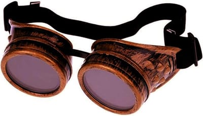 Gothic Steampunk Cosplay Bril met Verstelbare Band - Vintage Bescherming