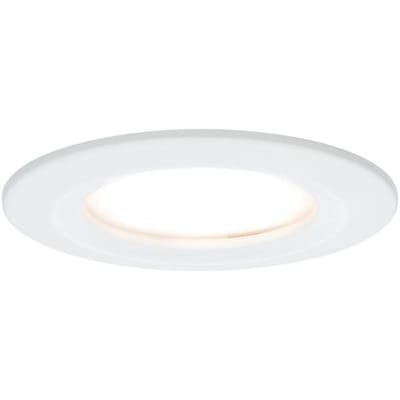 LED-inbouwlamp Nova Coin Enkele lamp star IP44 rond 78 mm Coin 6W 470lm 230V 2700K Wit mat
