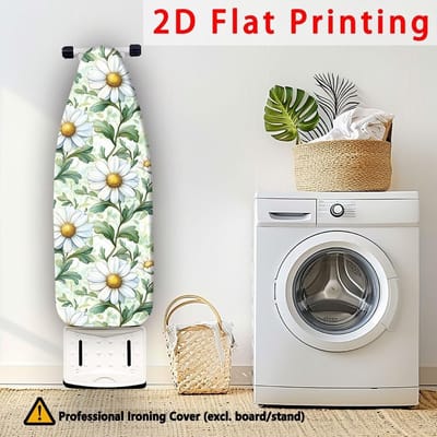 Strijkplankhoes - Vervangingshoes Beschermhoes - Strijkervaring Verbeteren - Elastische Rand Bestand Tegen Verbranding - 140x45cm - Gedrukt Patroon