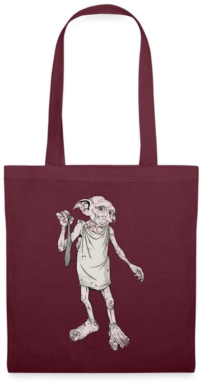 Harry Potter Dobbys Cadeau Tas Van Stof Schoudertas